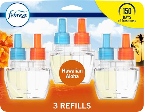 Amazon.com: Febreze Plug in Air Fresheners, Unstopables Paradise, Odor ...