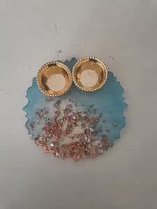 Buy ART2ARTIST Handmade Tilak Platter | Pooja Tilak Thali | Roli Chawal ...