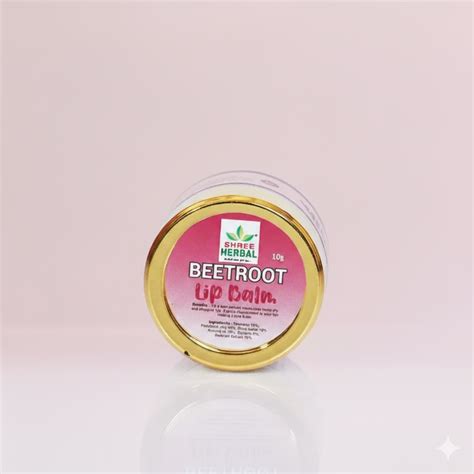 Beetroot Lip Balm - 10g – shreeherbals