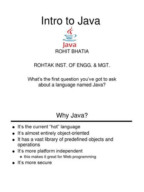 Introduction of Java in Ta 的图像结果