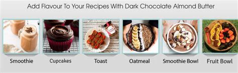 Jus' Amazin Creamy Almond Butter - Dark Choco (125g) | Dark Chocolate ...