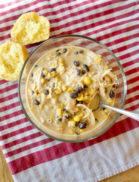 Crock Pot Mexican Chicken & Corn Chowder - A Love Letter To Food