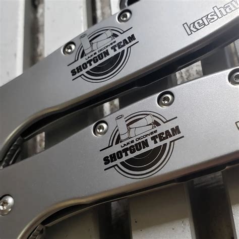 Had to snag a picture showing how well the logo engraving turned out o