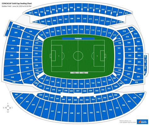 Soldier Field Seating Chart Concert | Portal.posgradount.edu.pe
