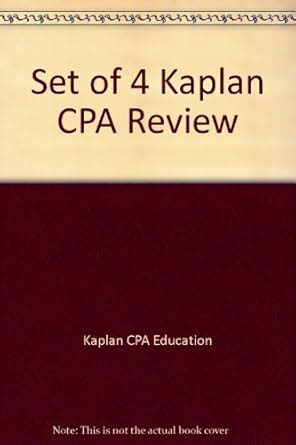 Buy Set of 4 Kaplan CPA Review Book Online at Low Prices in India | Set ...