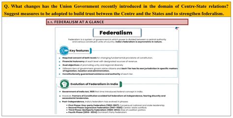 This question requires a blend of foundational knowledge on federalism ...