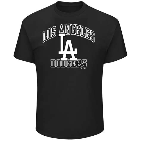 Big & Tall Los Angeles Dodgers Arch Text Logo Graphic Tee