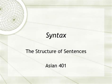 Image result for Where Is Syntax
