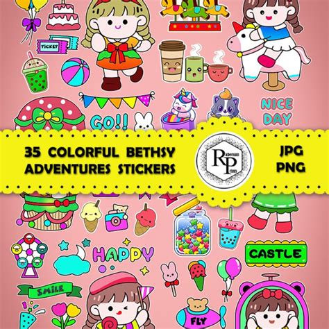 Buy Kawaii Girl Stickers Online In India - Etsy India