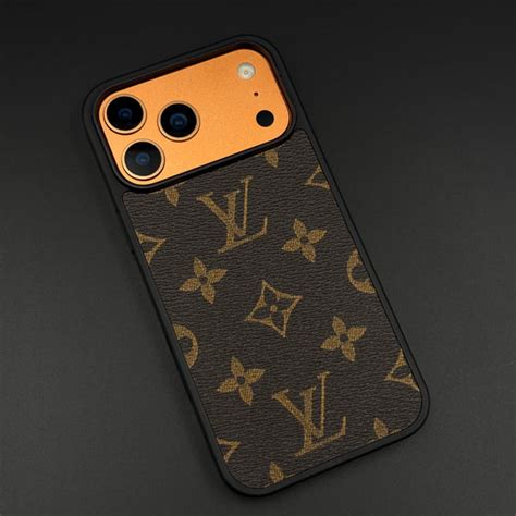 Luxury Brand Black Border PU Leather Case for iPhone 17 Series | Desig ...