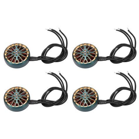 Drone Brushless Motor, CNC Machining High Toughness Shaft Dark Green ...