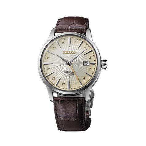 Seiko Presage Acacia Cocktail Time GMT Watch SSK041J1