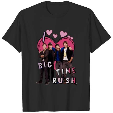 I Love Big Time Rush T Shirt, Vintage Big Time Rush Band Shirt sold by ...