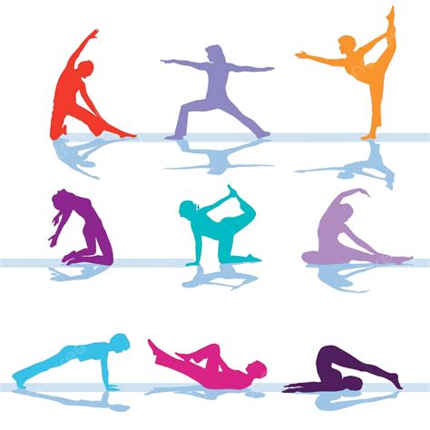 Ilustración De Entrenamiento De Fitness De Gimnasio Ejercicio De Piso ...