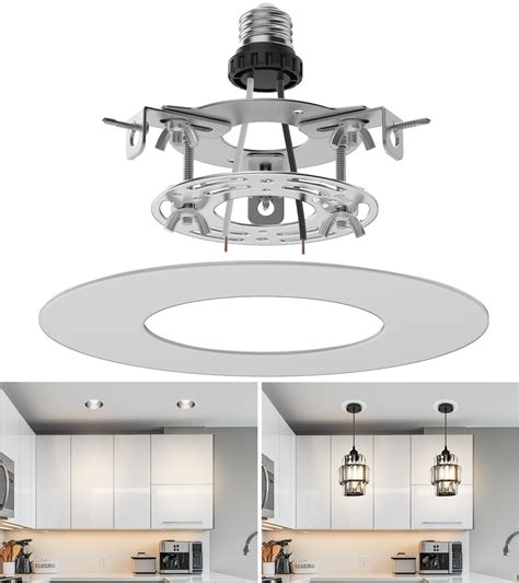 tebio Recessed Can Light Conversion Kit for R5 and 6 Ceiling Fixtures ...
