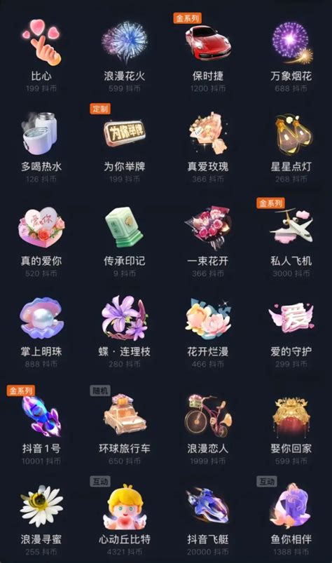 抖音怎么订制礼物最新素材