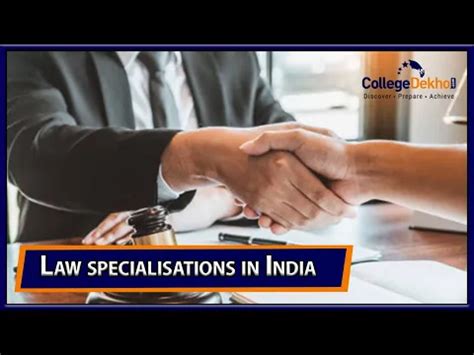 List of Law Specialisations Offered in India: Courses, Admission ...