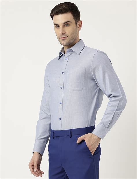 Buy Pure Cotton Slim Fit Striped Shirt at Marks & Spencer