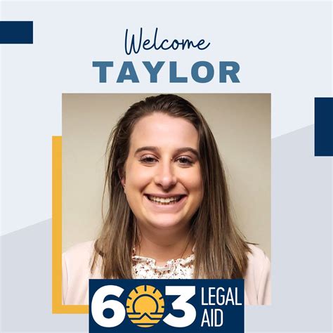 603 Legal Aid on LinkedIn: Help us welcome Taylor Flagg to 603 Legal ...