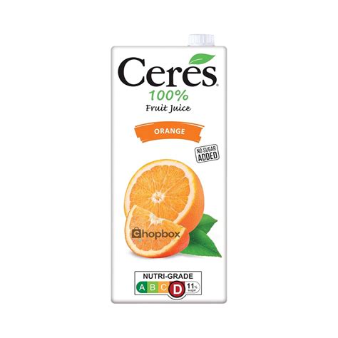 Ceres 100% Juice – Orange 1L – Chopbox