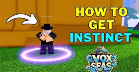 Vox Seas Roblox: How to Get Instinct (Observation Haki) and Upgrade It