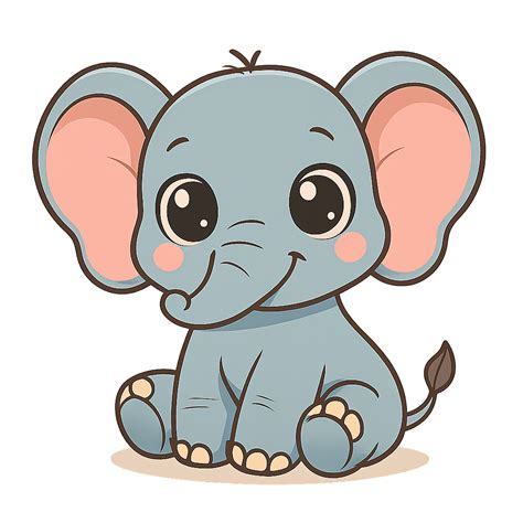 Pin by gema del on Mundo cookie in 2025 | Cute elephant drawing, Cute ...