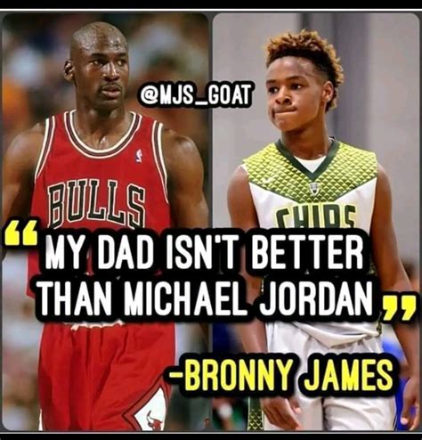 Bronny James son said: My dad isn't better than Michael Jordan 😲 misterios reason behind this ...