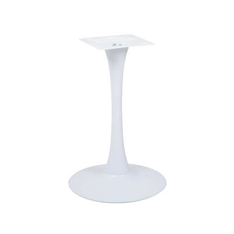 Buy White Pole Restaurant Table Base at Wholesale Price in India– Gharnish