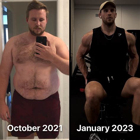 M/26/6’1 [286 > 205 = 81] (Oct 2021 - Jan 2023) : r/progresspics