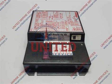 ROLLS-ROYCE PFC-03 AQUAMASTER PROPULSIVE FORCE CONTROLLER VER 2.01 ...