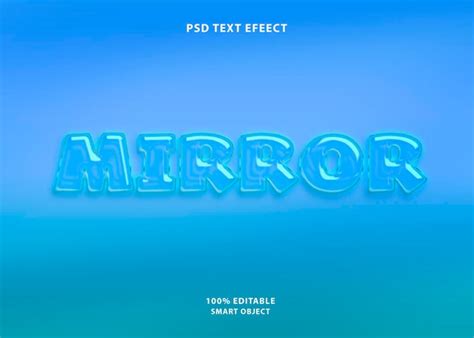 Image result for Mirror Text Effect
