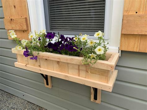 How To Build Wood Window Flower Boxes at Dean Rice blog