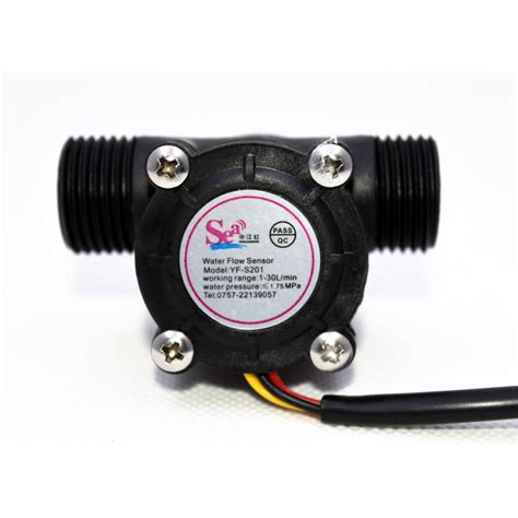 Water Flow Sensor YF S201 | Embeddinator