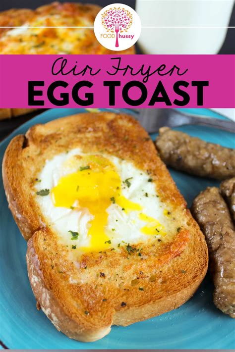 Air Fryer Egg Toast | Air fryer recipes breakfast, Air fryer recipes ...