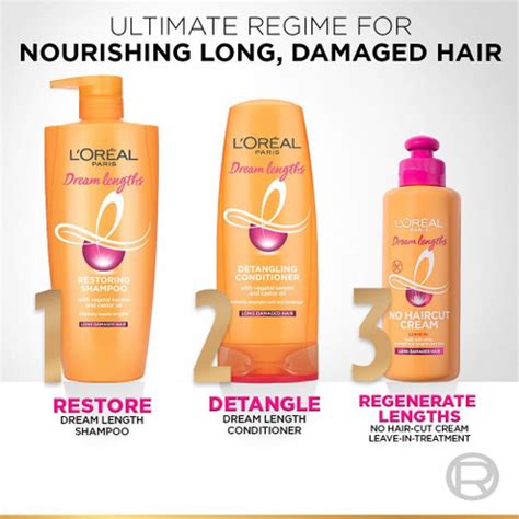 L'Oréal Paris Dream Lengths No Haircut Cream |For Long and Lifeless ...