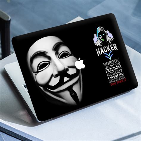 Laptop Skin for Apple MacBook - Hacker Face No Body – SkinsLegend