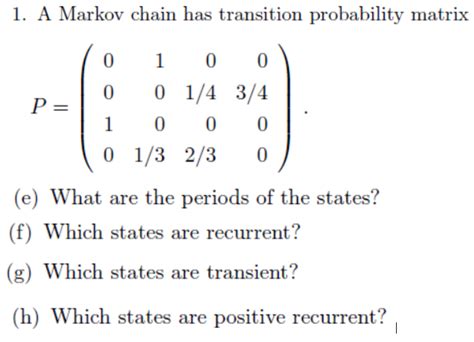 Image result for Transition Probability Matrix Markov Chain