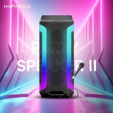 Hapipola Party Speaker II - 30w karaoke mic – BNewmobiles