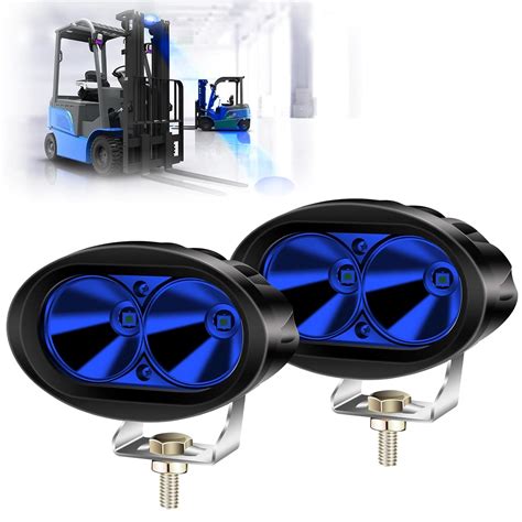 Ygmylandbb Led Forklift Light, 20W LED Forklift Lights 12V-80V Warning ...