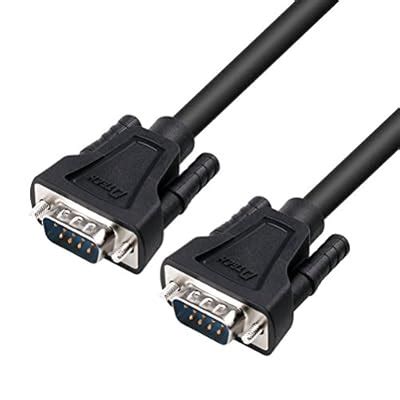 DTECH DB9 RS232 Serial Cable - 15 Feet, Black India | Ubuy