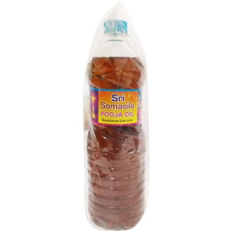 Sri Somasila Devotional Use Only Pooja Oil, 1000ml : Amazon.in: Home ...