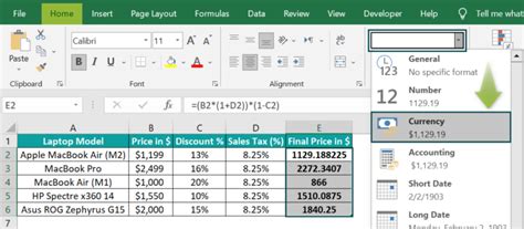 Image result for Excel Me Percentage Formula