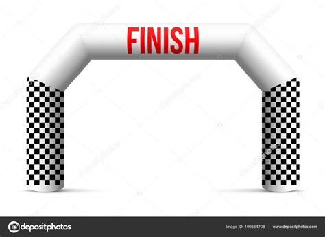 Race Finish Line Clipart