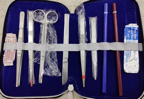 kk surgicals Mbbs First Year Dissection Instruments Complete Kit - Pack ...
