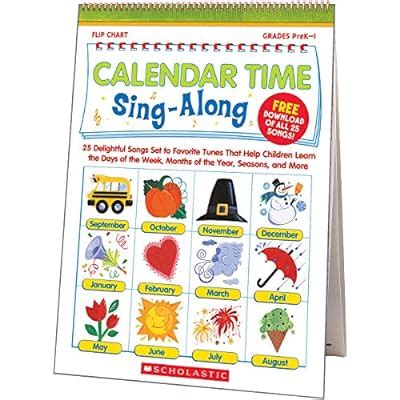 Paul Strausman (Author, Compiler) Calendar Time Sing-Along Flip Chart ...