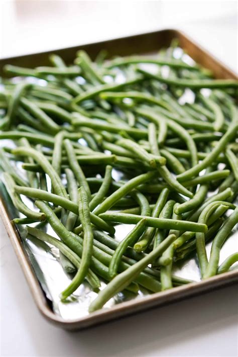 Oven Roasted Green Beans - Joyous Apron