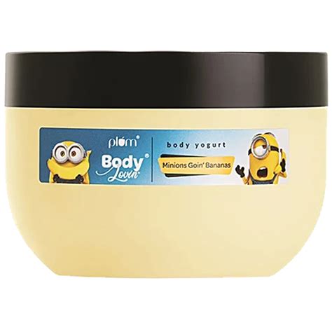 Plum BodyLovin’ Minions Goin’ Bananas Body Yogurt, 250g - Hydrates ...