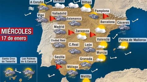 Pitorreo por un mapa del tiempo de Cuatro lleno de gazapos: Cáceres en ...