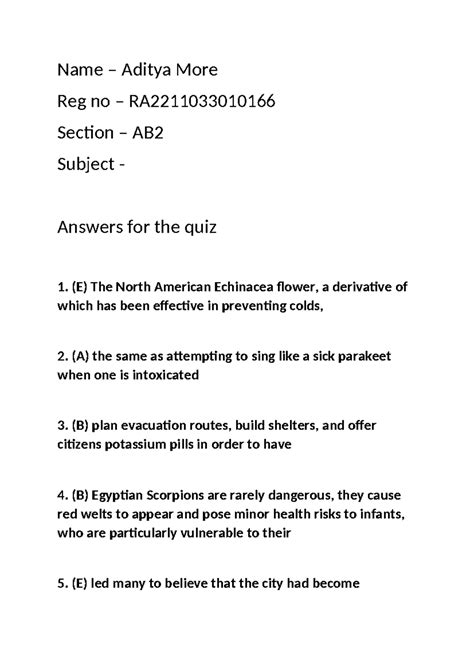 Critical thinking assignment REG 166 AB2 - Name – Aditya More Reg no ...