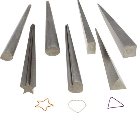 The Beadsmith Mini Mandrel Set - 7 Piece Kit: Oval, Square, Drop ...
